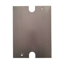 Load image into Gallery viewer, Que-Tensils mild steel half hot plate for the Masterbuilt 560 on white background
